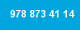 978 873 41 14 978 873 41 14
